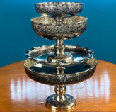 سرویس پذیرایی مس کروم بسیار زیبا