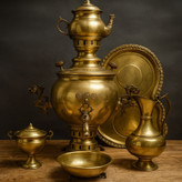 سرویس سماور زغالی